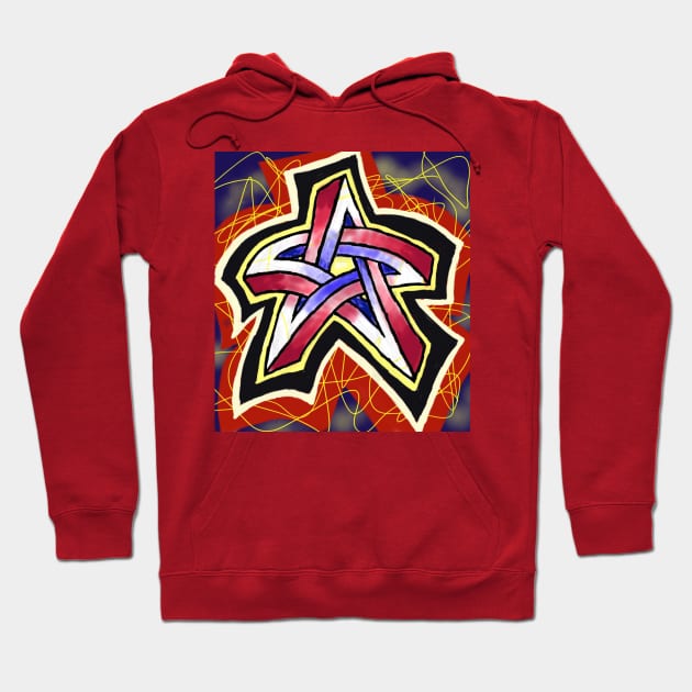 Dancing Inter-dimensional Star Patricia Henrietta Hoodie by CatCelt